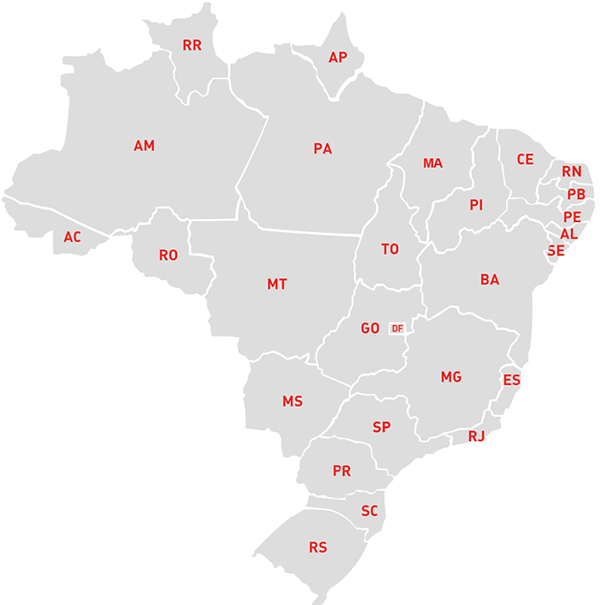 PE no Brasil